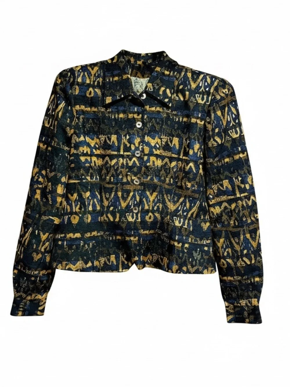 Dana Buchman silk vintage jacket